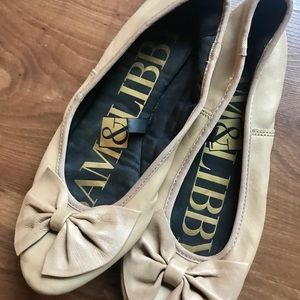 Sam & Libby Tan Flats